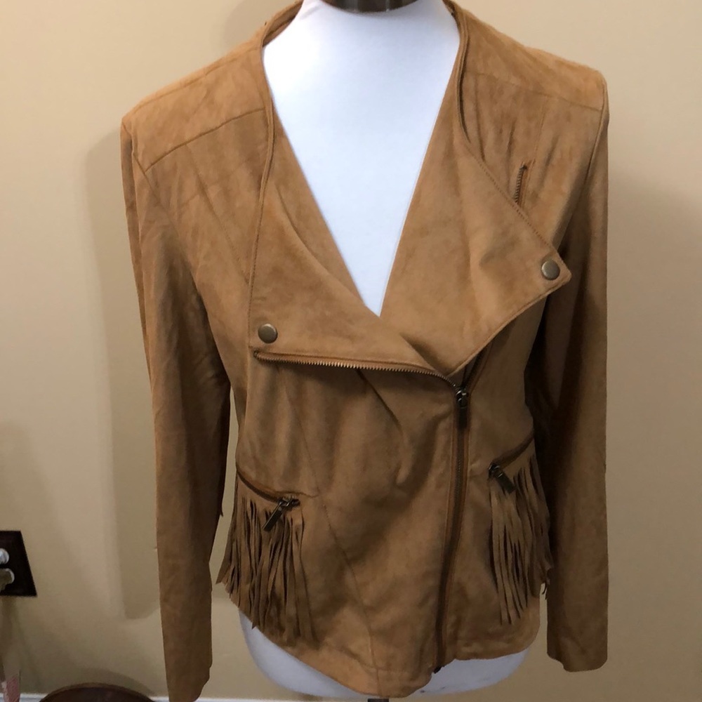 Live a little fringed jacket